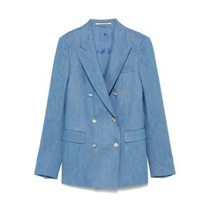 Tagliatore Women Glitter-Detail Double-Breasted Blazer